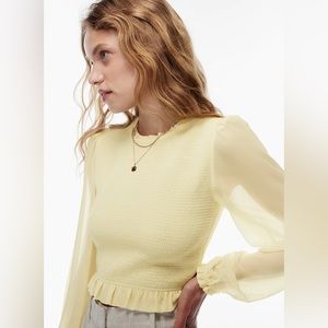Aritzia Wilfred Tempest Blouse